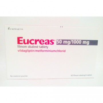 Эукреас (Eucreas) 50мг/1000мг (60шт)