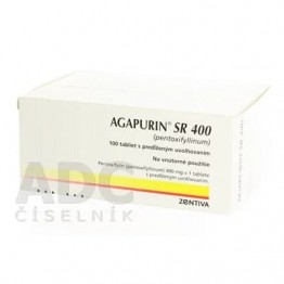 Агапурин СР (Agapurin SR) 400 мг, 100 таблеток