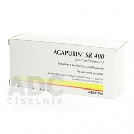 Агапурин СР (Agapurin SR) 400 мг, 50 таблеток
