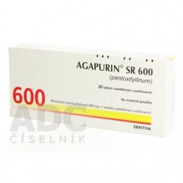 Агапурин СР (Agapurin SR) 600 мг, 20 таблеток