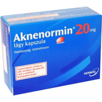 Акненормин 20 мг, 60 капсул