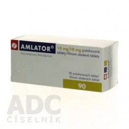 Амлатор (Amlator) 10 мг/10 мг, 90 таблеток