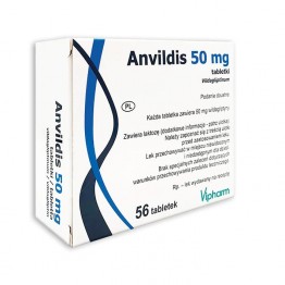 Анвилдис (Anvildis) 50 мг, 56 таблеток