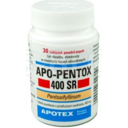 Апо-Пентокс СР (Apo-Pentox SR) 400 мг, 30 таблеток