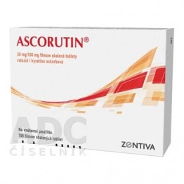 Аскорутин (Ascorutin) 20 мг/100 мг, 100 таблеток