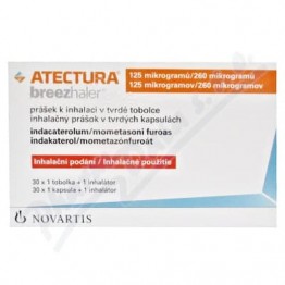 Атектура Брижалер (Atectura Breezhaler) 125/260 мкг, 30 доз