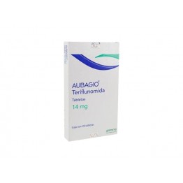 Абаджио (Aubagio) 14 мг, 28 таблеток