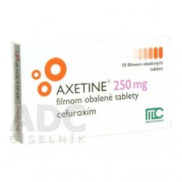 Аксетин (Axetine) 250 мг, 10 таблеток