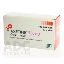Аксетин (Axetine) 750 мг, 10 ампул