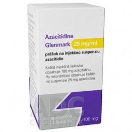 Азацитидин (Azacitidine) Glenmark 25 мг/мл 100 мг, 1 флакон