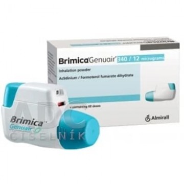 Бримика Дженуэйр (Brimica Genuair) 340 мкг/12 мкг, 60 доз