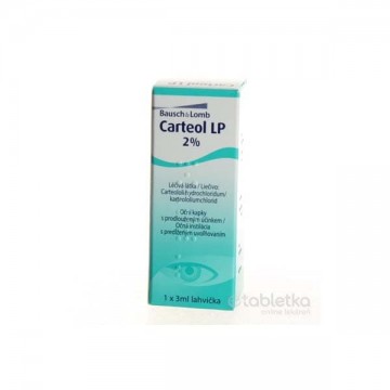 Картеол ЛП (Carteol LP) 20 мг/мл, 3 мл