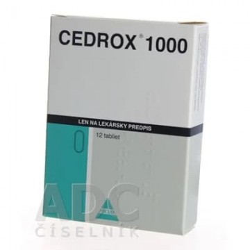 Цедрокс (Cedrox) 1000 мг, 12 таблеток