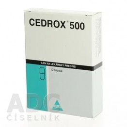 Цедрокс (Cedrox) 500 мг, 12 капсул