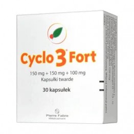 Цикло 3 Форт (Cyclo 3 Fort) 150 мг+150 мг+100 мг, 30 капсул