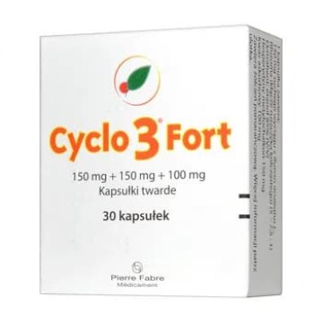 Цикло 3 Форт (Cyclo 3 Fort) 150 мг+150 мг+100 мг, 30 капсул