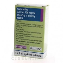 Цитарабин (Cytarabine) Accord 100 мг/мл, 1 мл