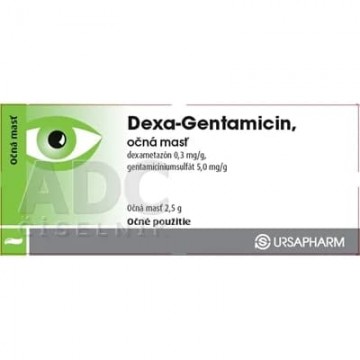 Декса-Гентамицин (Dexa-Gentamicin) мазь глазная, 2.5 грамма