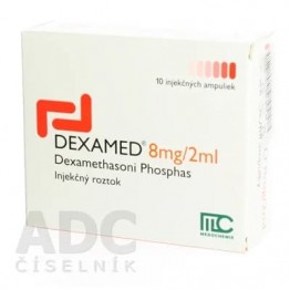 Дексамед (Dexamed) 8 мг/2 мл, 10 ампул