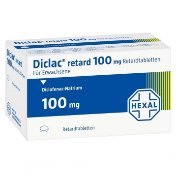 Диклак (Diclac) 100 мг, 20 таблеток