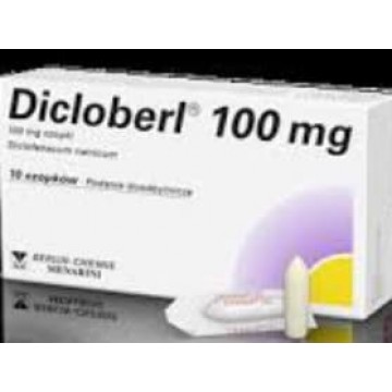 Диклоберл (Dicloberl) 100 мг, 10 суппозиторий