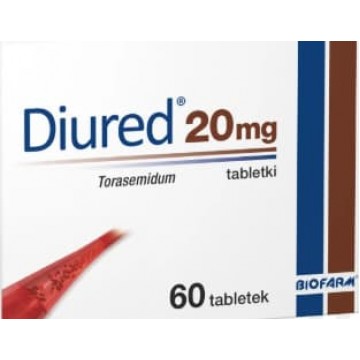 Диуред (Diured) 20 мг, 60 таблеток