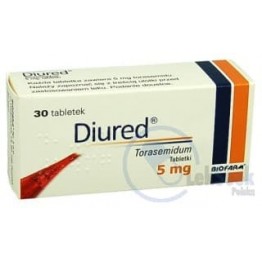 Диуред (Diured) 5 мг, 30 таблеток