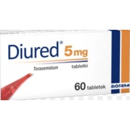 Диуред (Diured) 5 мг, 60 таблеток