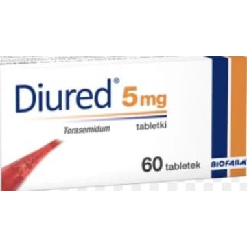 Диуред (Diured) 5 мг, 60 таблеток