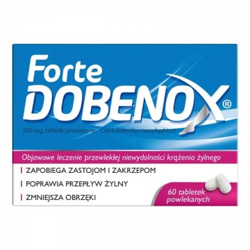 Добенокс Форте (Dobenox Forte) 500 мг, 60 таблеток