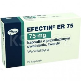 Эфектин (Efectin) ER 75 мг, 28 капсул