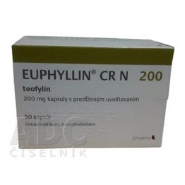 Эуфиллин СР (Euphyllin CR) 200 мг, 50 капсул
