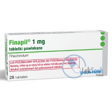 Финапил (Finapil) 1 мг, 28 таблеток