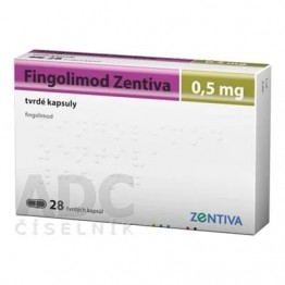 Финголимод (Fingolimod) Zentiva 0.5 мг, 28 капсул