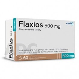 Флаксиос (Flaxios) 500 мг, 60 таблеток