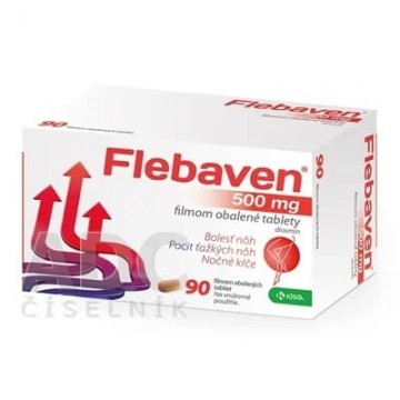 Флебавен (Flebaven) 500 мг, 90 таблеток