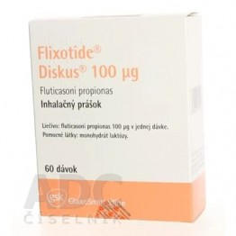Фликсотид Дискус (Flixotide Diskus) аэрозоль 100 мкг/доза, 60 доз