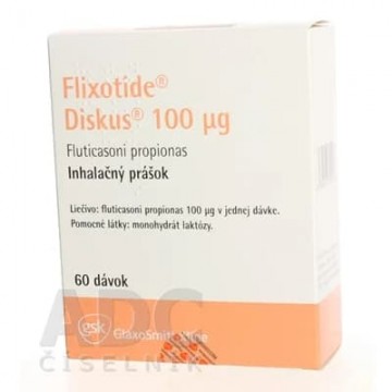 Фликсотид Дискус (Flixotide Diskus) аэрозоль 100 мкг/доза, 60 доз