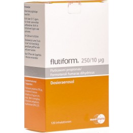 Флутиформ (Flutiform) 250 мкг/ 10 мкг, 120 доз