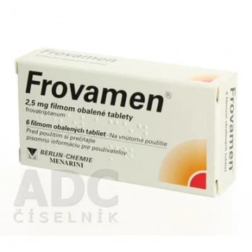 Фровамен (Frovamen) 2.5 мг, 6 таблеток