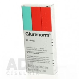 Глюренорм (Glurenorm) 30 мг, 30 таблеток