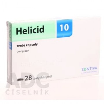 Хелицид (Helicid) 10 мг, 28 капсул