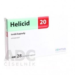 Хелицид (Helicid) 20 мг, 28 капсул