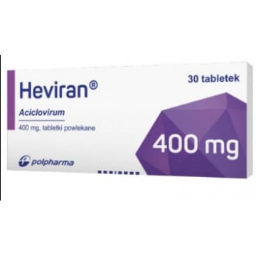 Гевиран (Heviran) 400 мг, 30 таблеток
