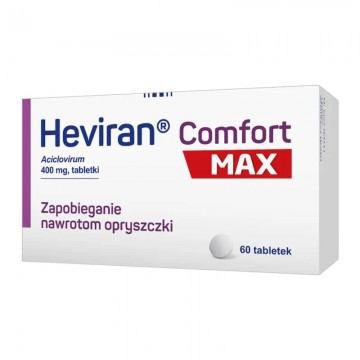 Гевиран Комфорт МАКС (Heviran Comfort MAX) 400 мг, 60 таблеток