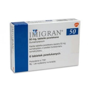 Имигран (Imigran) 50 мг, 6 таблеток