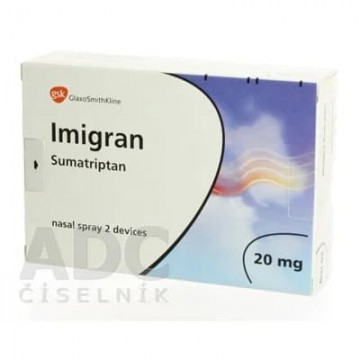 Имигран (Imigran) спрей 20 мг/0.1 мл, 2 шт