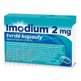 Имодиум (Imodium) 2 мг, 12 капсул