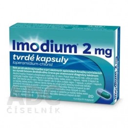 Имодиум (Imodium) 2 мг, 20 капсул