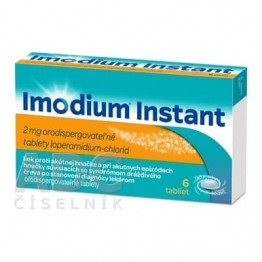 Имодиум Экспресс (Imodium Express) 2 мг, 6 таблеток